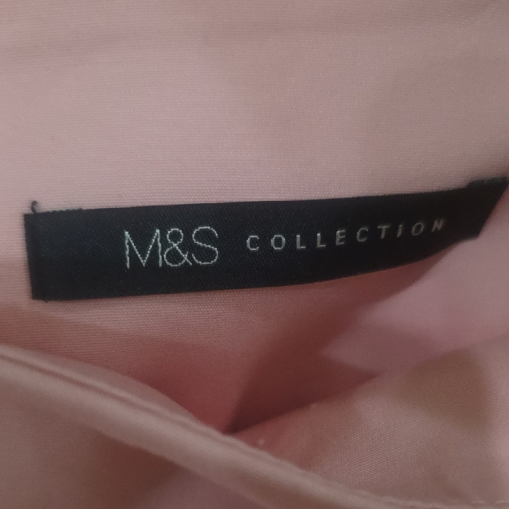 Marks & Spencer Pink Midi Skirt